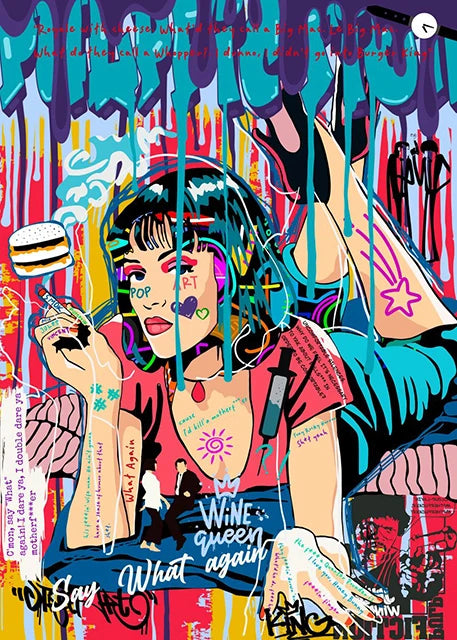 "Kända Graffiti" Poster